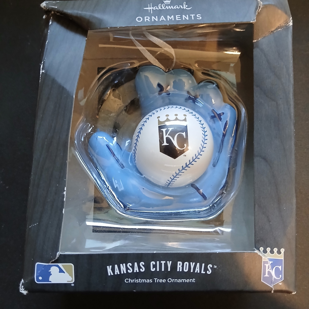 Hallmark Kansas City Royals Blue and White Ornament